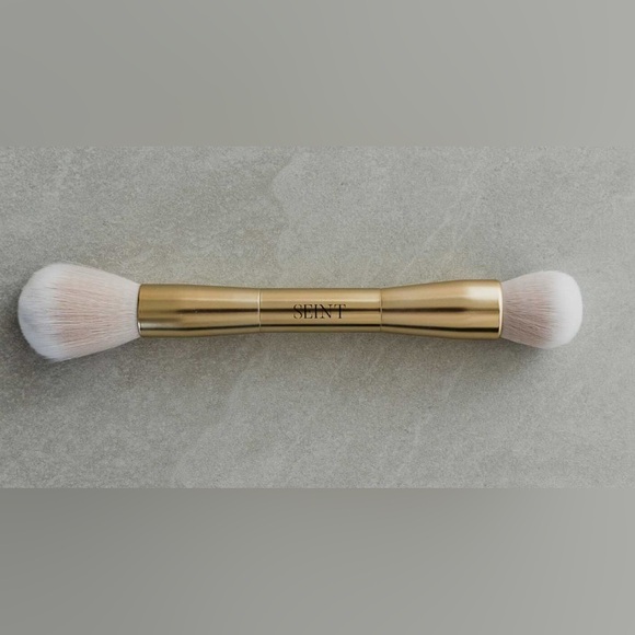 Seint Dual-Ended Makeup Brush Set & Brush Cleaner - Blush, blend, shadow - new - Picture 4 of 7